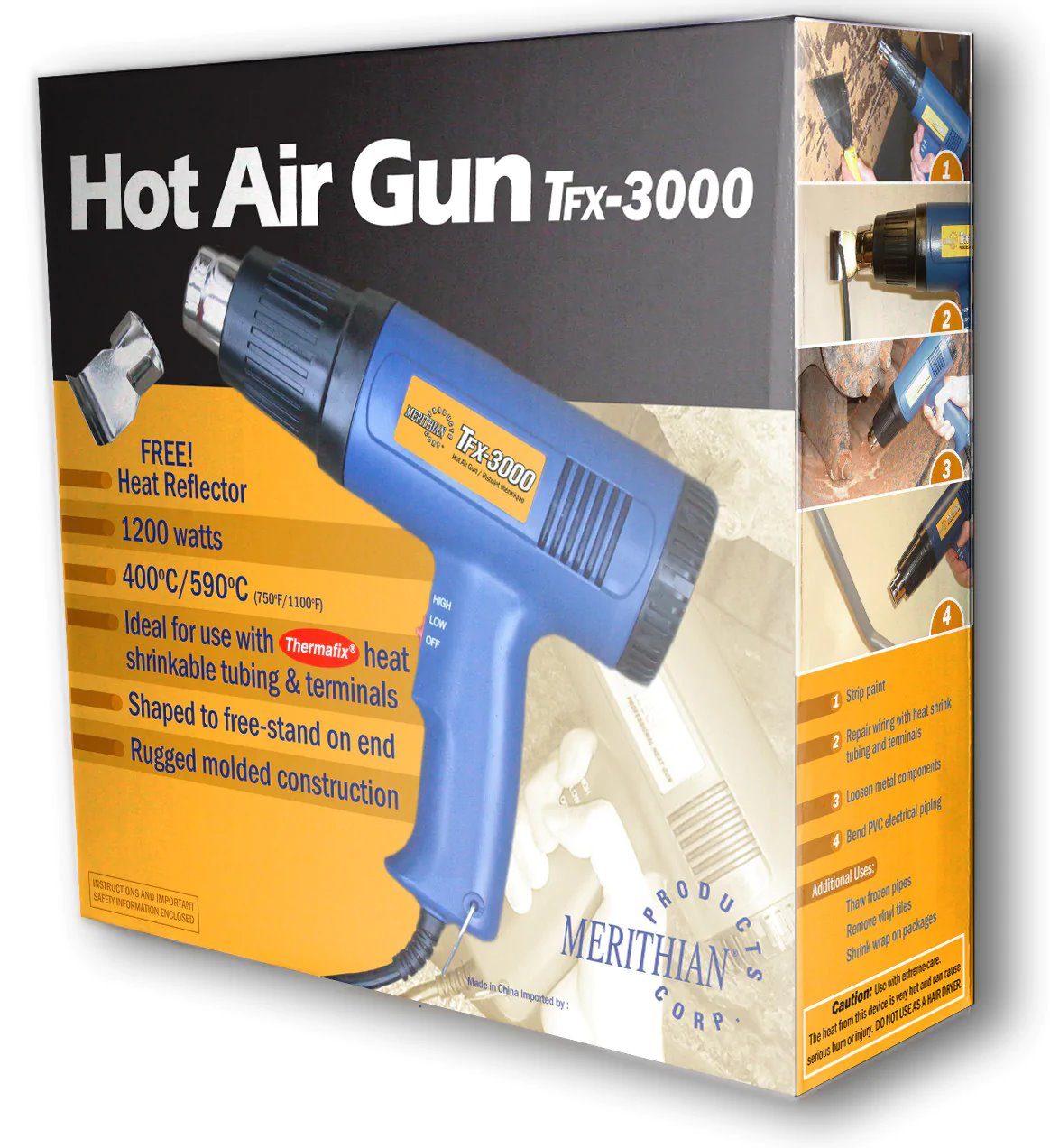 Astro Pneumatic Heat Gun Electric tool 9426 Industrial Heavy-Duty