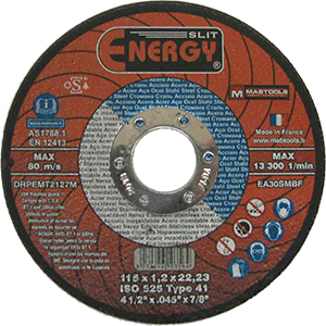 Extreme Abrasives RD35518 FLEX STEEL/STAINLESS 7"x1/16"x7/8" T1 ZA36-T-BF QUICKIE - MPR Tools & Equipment