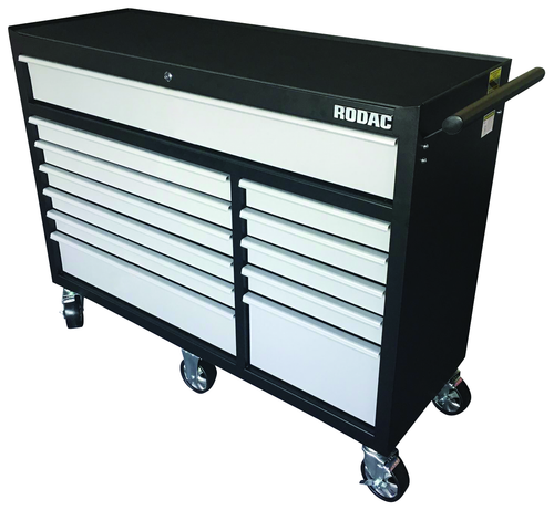 Rodac RD521121S Roller Cabinet 12-Drawer 51"x18"x34" Rodac - MPR Tools & Equipment