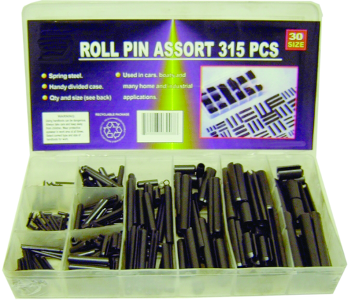 Rodac RD5A198 ROLL PIN ASSORTMENT 120pcs - MPR Tools & Equipment