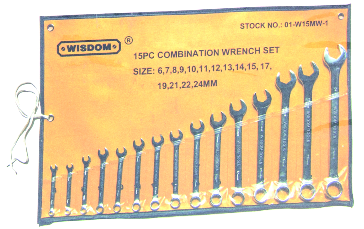 Rodac RDCC555M 15Pc Polish Combinate Wrench - MPR Tools & Equipment