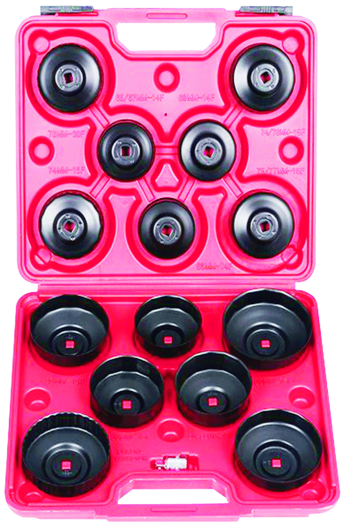 Rodac RDCOW15 15PC CUP TYPE OIL WRENCH SET - MPR Tools & Equipment