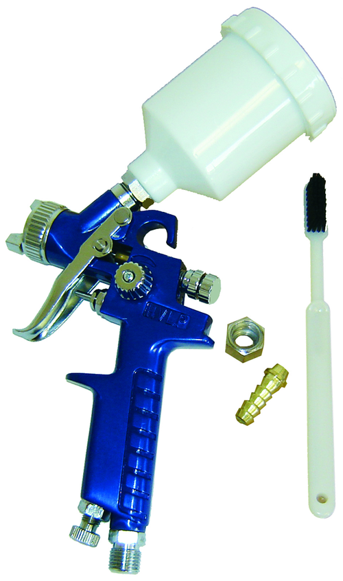 Neiko RDK260 Rodac HVLP Mini Gravity Feed Air Spray Paint Gun 125 CC Cup - MPR Tools & Equipment