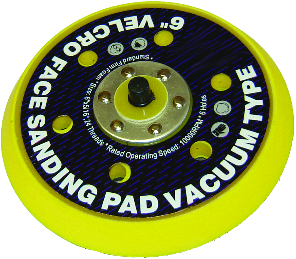 Rodac RDR1335V Foam Pad 6" For Orbital Sander - MPR Tools & Equipment