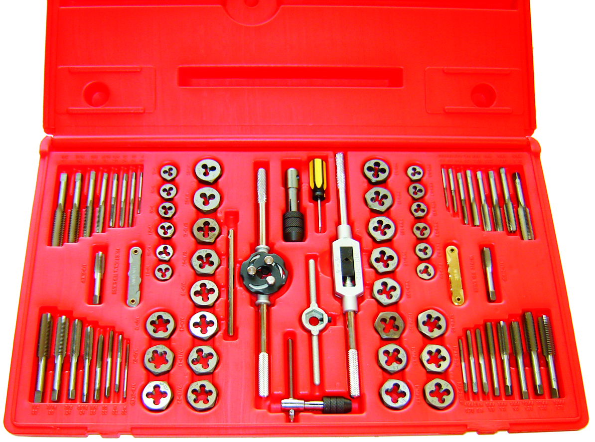Rodac RDTD76MS Rodac Sae And Metric Tap And Die Set (76-Pieces) - MPR Tools & Equipment