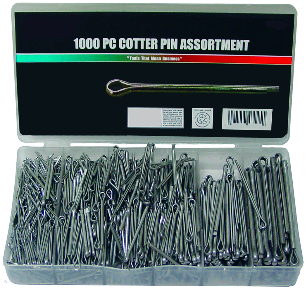 Rodac RDXA807HD (1000 PCS) ASSORTMENT COTTER PIN - MPR Tools & Equipment