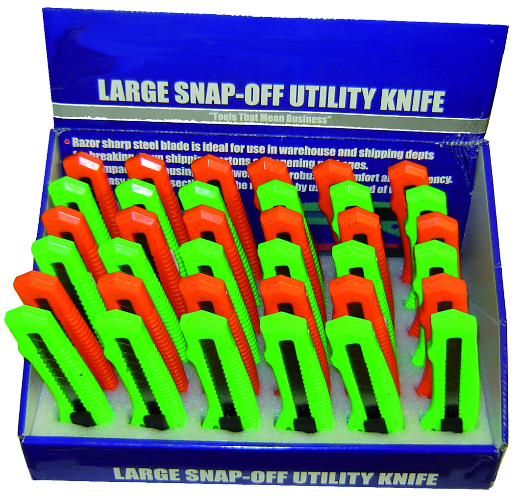 Grip RDXL46085 (36)SNAP-OFF UTILITY KNIFE - MPR Tools & Equipment