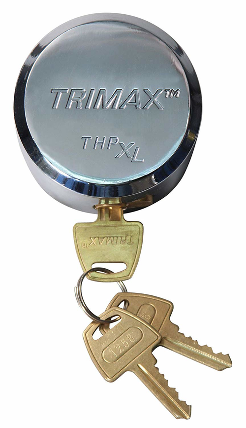 Trimax TRITHPXL-ALSV SILVER SOLID ALUMINUM HOCKEY PUCK INTERNAL SHACKLE - MPR Tools & Equipment