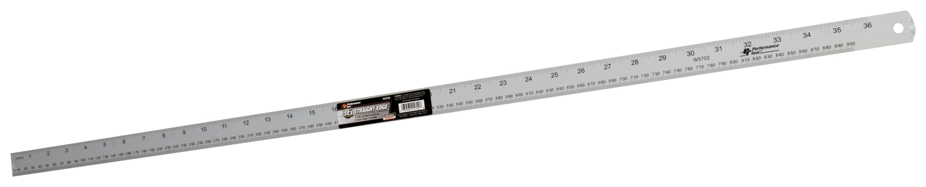Performance Tools PTW5702 Straight Edge 1 In X 36 In - MPR Tools & Equipment
