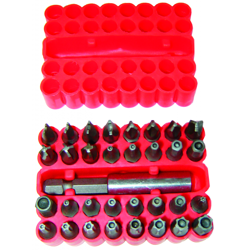 Rodac RDTV33T SAFETY BIT SET WITH HOLE (MAGN - MPR Tools & Equipment