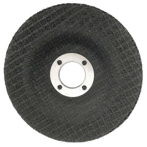 Weiler 56464 4-1/2" x 1/4" Wolverine Type 27 Grinding Wheel, A24R, 7/8" A.H. (Pack of 10)