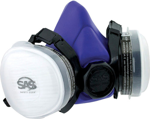 SAS Safety Corp. 8661-92 Bandit® Disposable Dual Cartridge Organic Vapor/N95 Respirator