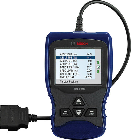 Bosch OBD 1150 INFO SCAN CODE READER WITH COLOR SCREEN FOR 1996+ VEHICLES - MPR Tools & Equipment