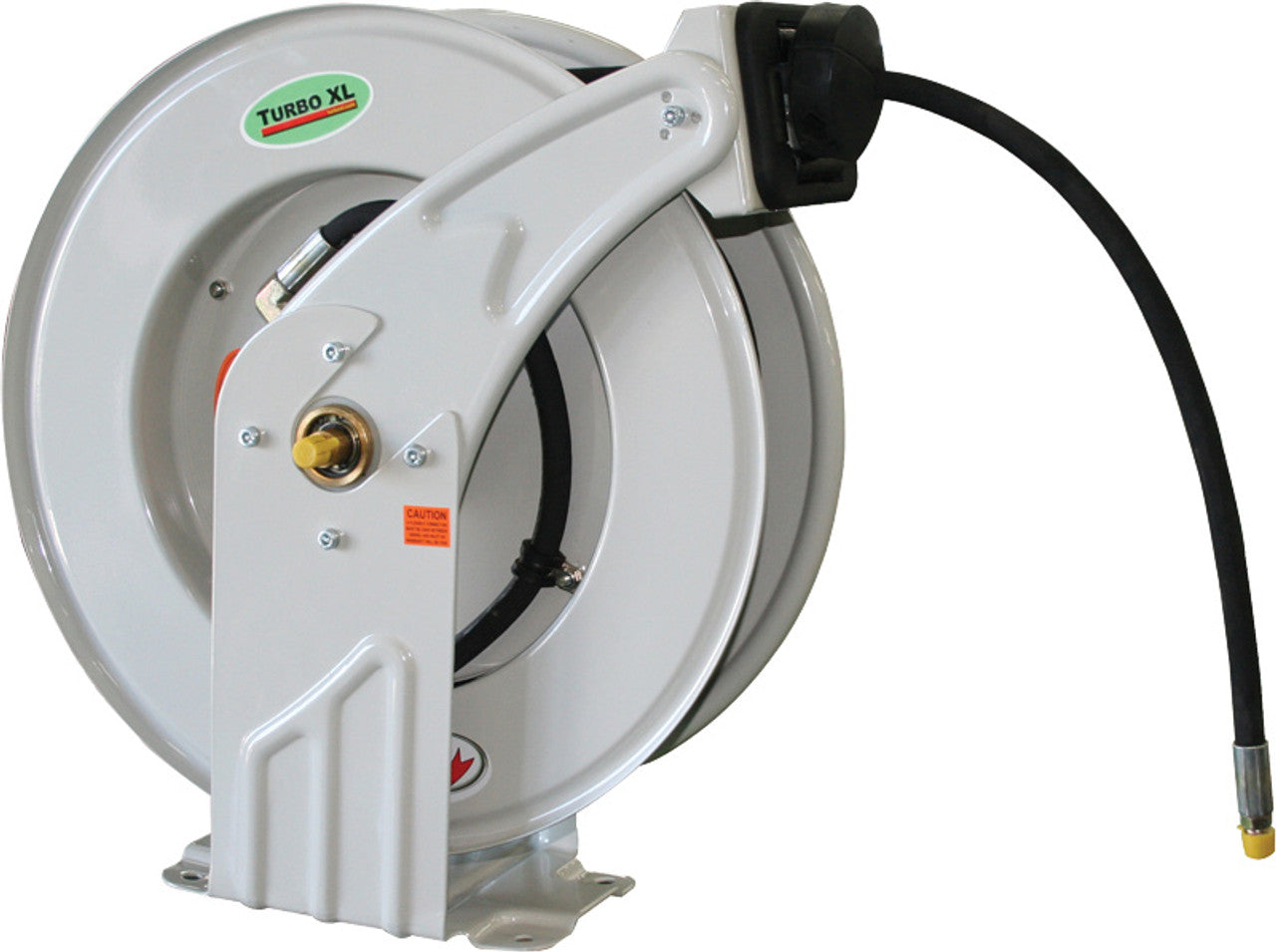 Turbo XL H820102 High Pressure Hose Reel for Grease, 5000 PSI, 1/4" x 33 Ft - MPR Tools & Equipment