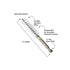 IPA  8001-19N3 19mm Nylon Tube Brush (3 Pack) - MPR Tools & Equipment