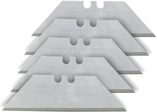 Stanley Tools 11-921 1992 2.4" (62MM) HEAVY-DUTY UTILITY BLADES (PACK OF 5), COMPATIBLE WITH MOST STANDARD UTILITY KNIVES