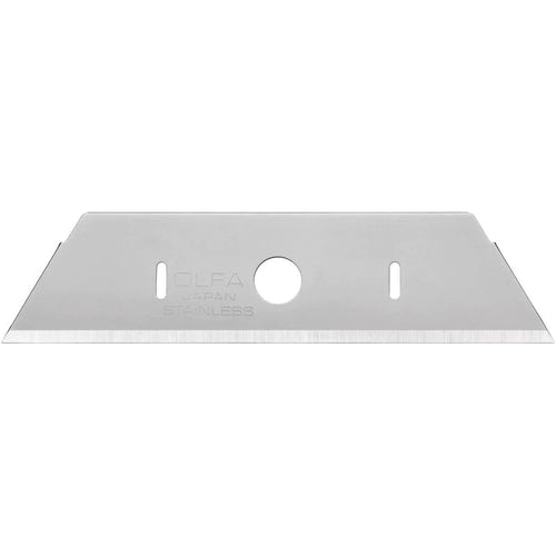 Olfa SKB-2S/10B Dual-Edge Stainless Steel Safety Blade - 10 Pack