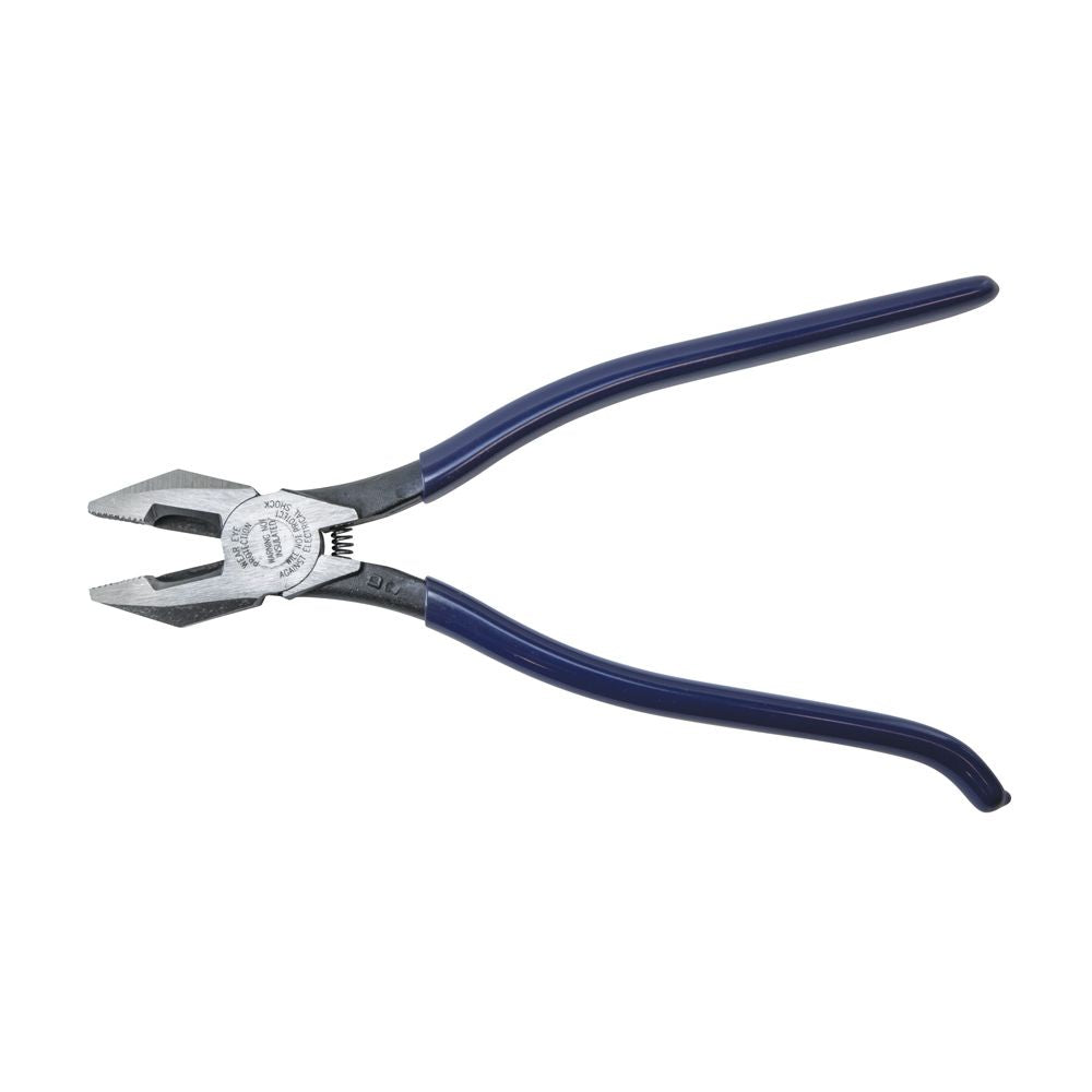 Klein Tools D2017CST Ironworker's Pliers, 9-Inch with Spring - MPR Tools & Equipment