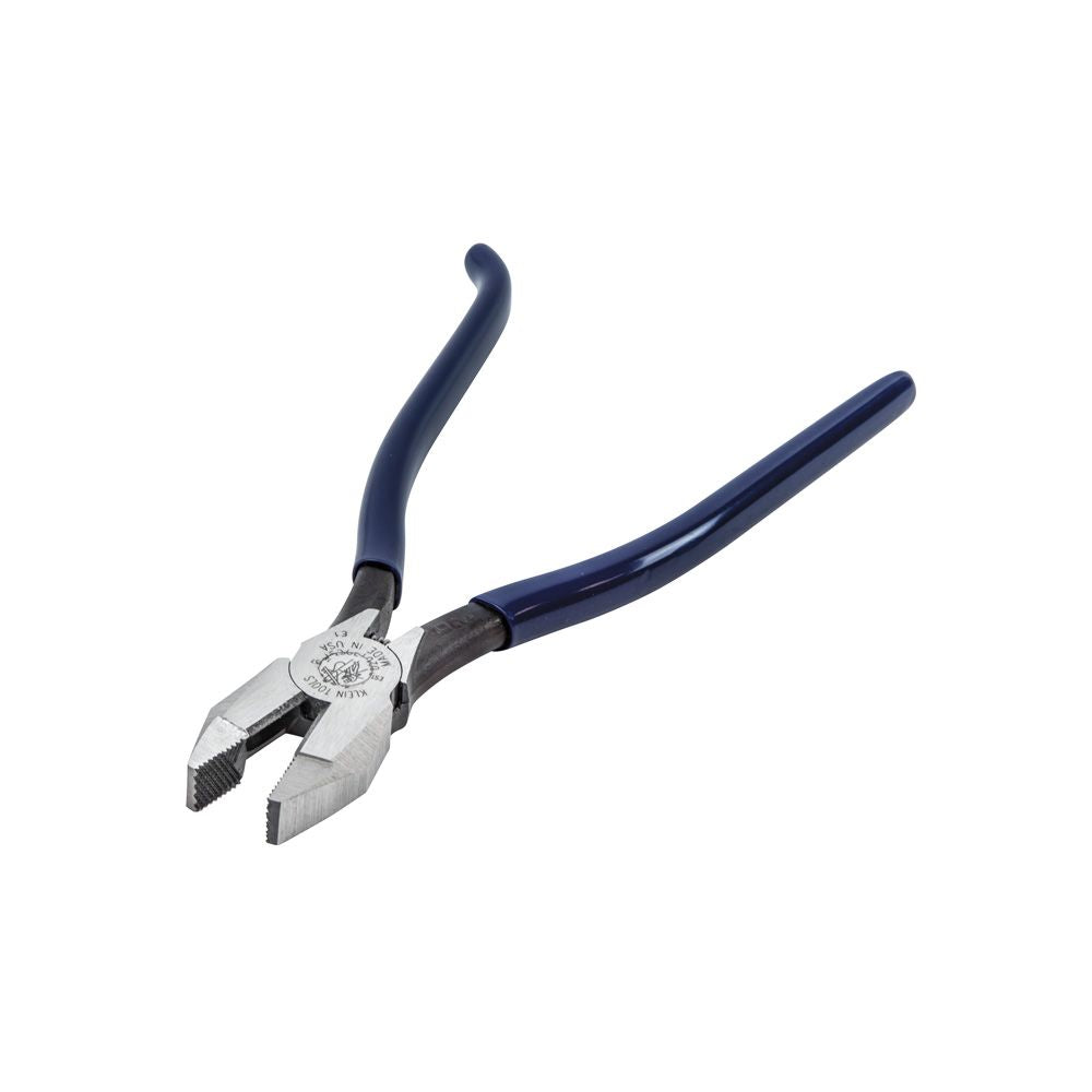 Klein Tools D2017CST Ironworker's Pliers, 9-Inch with Spring - MPR Tools & Equipment