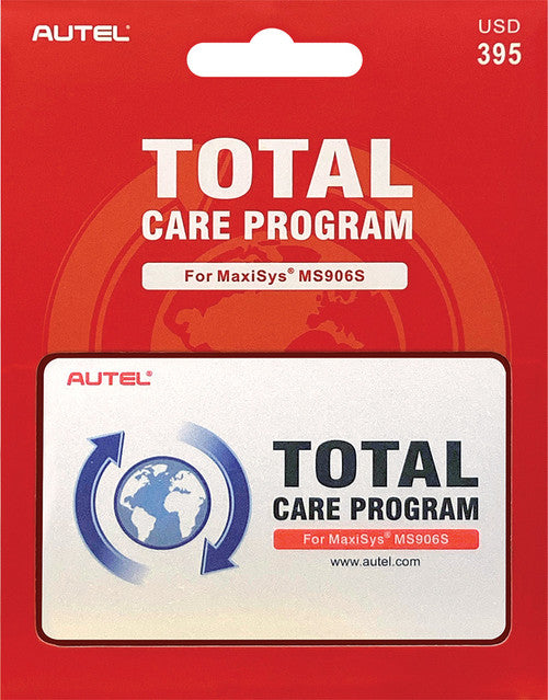 Programme Autel MS906S1YRUP Total Care Garantie d'un an et extension de mise à jour logicielle pour MS906S