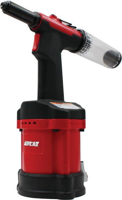 AirCat 6420 1/4" Air Hydraulic Riveter, 3700 Lbs Pull Force, Handles Structural Rivets in Aluminum & S/S