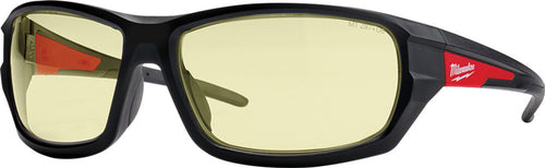 Milwaukee 48-73-2120 Safety Glasses - Yellow Anti-Scratch Lenses - MPR Tools & Equipment