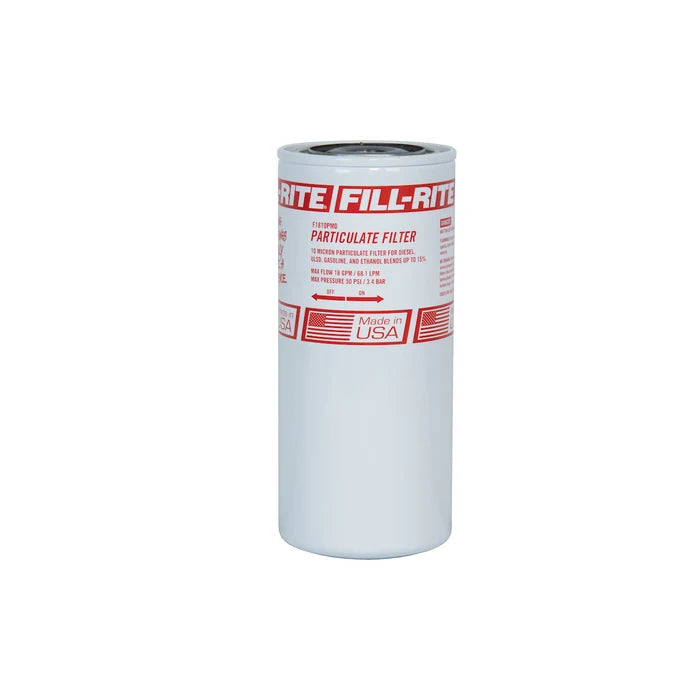 Fill-Rite F1810PM0 10 Micron Particulate Filter, 1" - 12 UNF, 25 GPM
