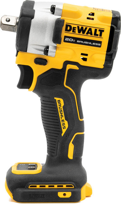 Dewalt DCF922B ATOMIC 20V MAX 1/2" CORDLESS IMPACT WRENCH WITH DETENT PIN ANVIL (TOOL ONLY), 300 FT-LBS, 0-2500 RPM