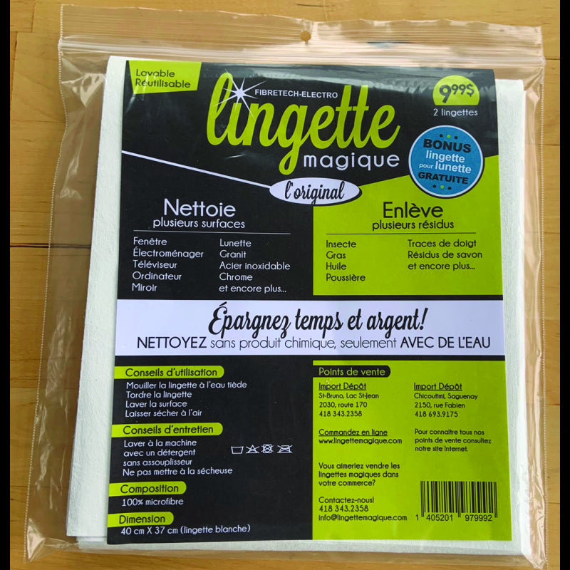 Lingette Magique LM2C 2 Lingettes - MPR Tools & Equipment