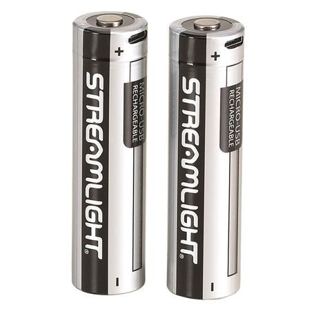 Streamlight 22102 3.7V DC Lithium Ion USB Rechargeable Battery (2 Pack) - MPR Tools & Equipment
